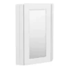 Chatsworth Corner Mirror Cabinet White 2 Chatsworth Corner Mirror Cabinet White -Ideal Standard Store cnrmcabwht l
