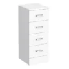 Cove 300x330mm White 4 Drawer Unit 1 Cove 300x330mm White 4 Drawer Unit -Ideal Standard Store cove300x330mmwhite4drawerunitlrg