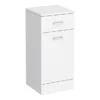 Cove 350x330mm White Laundry Basket -Ideal Standard Store cove350x330mmwhitelaundrybasketd3