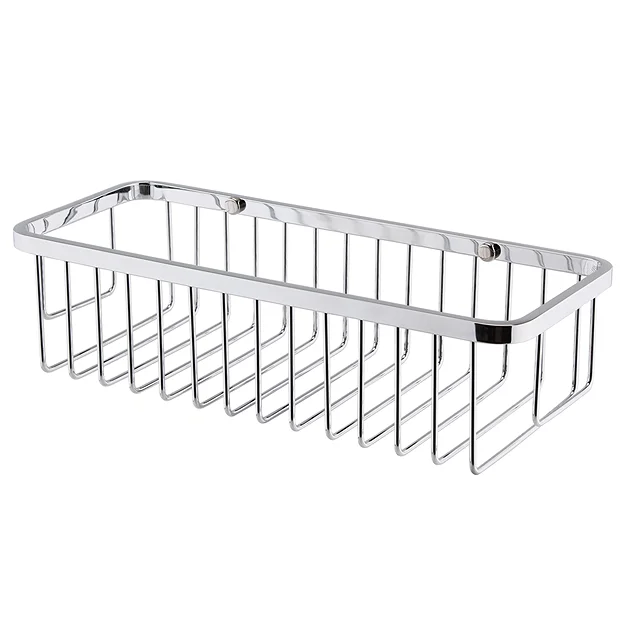 Arezzo Chrome 300mm Wire Shower Basket 5 Arezzo Chrome 300mm Wire Shower Basket - Image 3