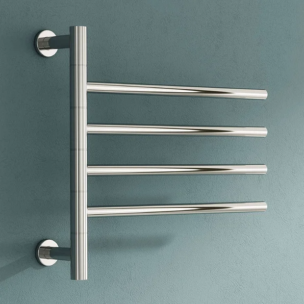 Reina Rance H475 X W500mm Dry Electric Swivel Heated Towel Rail 3 Reina Rance H475 X W500mm Dry Electric Swivel Heated Towel Rail