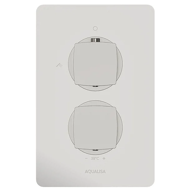 Aqualisa Dream Square Thermostatic Mixer Shower With Adjustable Head 6 Aqualisa Dream Square Thermostatic Mixer Shower With Adjustable Head - Image 4