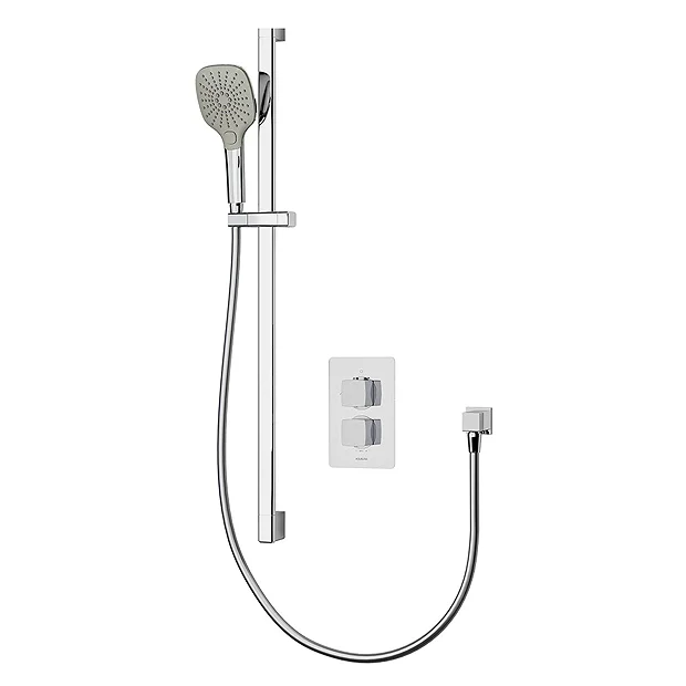 Aqualisa Dream Square Thermostatic Mixer Shower With Adjustable Head 4 Aqualisa Dream Square Thermostatic Mixer Shower With Adjustable Head - Image 2