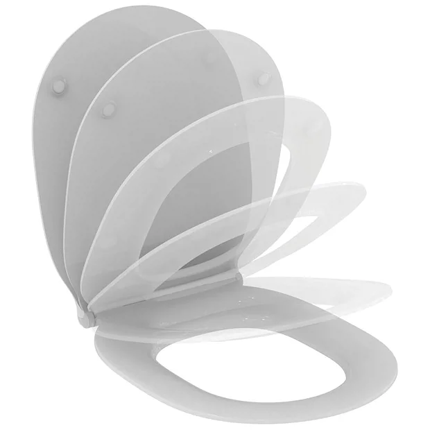 Ideal Standard Connect Air Soft Close Slim Toilet Seat & Cover 4 Ideal Standard Connect Air Soft Close Slim Toilet Seat & Cover - Image 2