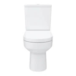 EcoDelux Metro Water Saving Close Coupled Toilet + Soft Close Seat -Ideal Standard Store ecometcc d2