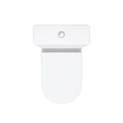 EcoDelux Metro Water Saving Close Coupled Toilet + Soft Close Seat -Ideal Standard Store ecometcc d3