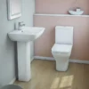 EcoDelux Venice Water Saving Close Coupled Toilet + Soft Close Seat 1 EcoDelux Venice Water Saving Close Coupled Toilet + Soft Close Seat -Ideal Standard Store ecovencc d3