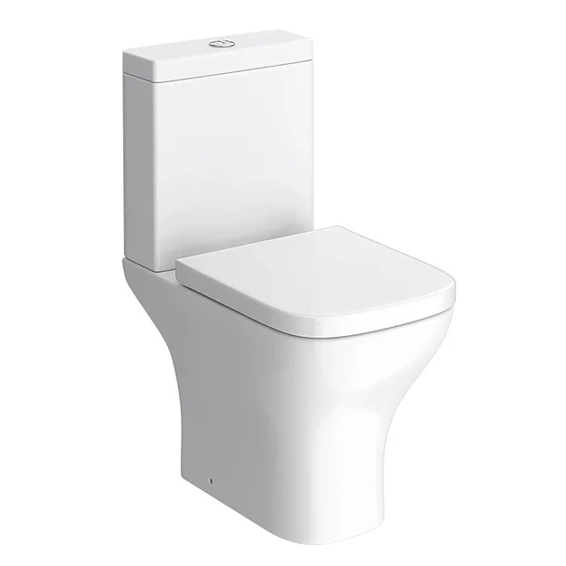 EcoDelux Venice Water Saving Close Coupled Toilet + Soft Close Seat 4 EcoDelux Venice Water Saving Close Coupled Toilet + Soft Close Seat - Image 2
