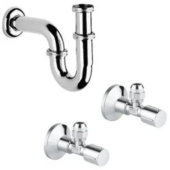 Grohe Solido Euro/Arena COMPLETE Wall Hung Suite (600mm Basin + Cosmo Smart Tap) -Ideal Standard Store eurwhpak1 d4