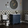 Bayswater Fitzroy Comfort Height Traditional Close Coupled Toilet With Ceramic Lever Flush 2 Bayswater Fitzroy Comfort Height Traditional Close Coupled Toilet With Ceramic Lever Flush -Ideal Standard Store fitzwc2 detail2