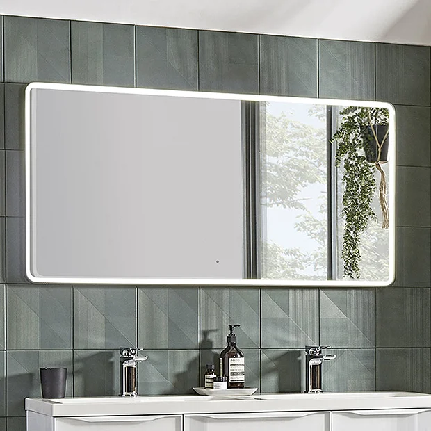Roper Rhodes Frame 1200mm LED Illuminated Rectangular Mirror - Grey 5 Roper Rhodes Frame 1200mm LED Illuminated Rectangular Mirror - Grey - Image 3
