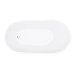 Toreno 1370 Small Modern Slipper Free Standing Bath -Ideal Standard Store gd8225137 n d1