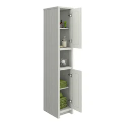 Chatsworth Traditional Grey Tall Cabinet -Ideal Standard Store grdantb d1