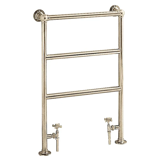 Heritage - Portland Heated Towel Rail - Vintage Gold 4 Heritage - Portland Heated Towel Rail - Vintage Gold - Image 2