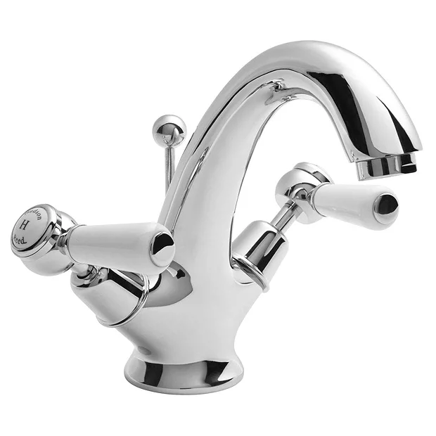 Hudson Reed Topaz Lever Mono Basin Mixer Tap + Pop Up Waste 4 Hudson Reed Topaz Lever Mono Basin Mixer Tap + Pop Up Waste - Image 2