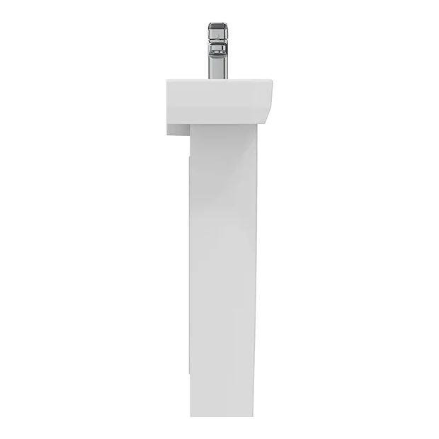 Ideal Standard I.Life S 450mm Right Hand 1TH Washbasin + Full Pedestal 6 Ideal Standard I.Life S 450mm Right Hand 1TH Washbasin + Full Pedestal - Image 4