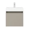 Milan Juno 500 X 360mm Stone Grey Wall Hung Vanity Unit -Ideal Standard Store jn5sgnd4