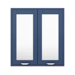 Keswick Blue 600mm Traditional Wall Hung 2 Door Mirror Cabinet -Ideal Standard Store kesblu2dm d2