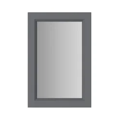 Heritage Caversham 400mm Framed Mirror - Graphite