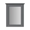 Heritage Caversham Single Door Mirror Wall Cabinet - Graphite -Ideal Standard Store kgrsmwu