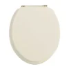 Heritage - Standard Toilet Seat With Gold Hinges - Various Colour Options -Ideal Standard Store koy100 ln