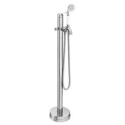 Lancaster Traditional Chrome Single Lever Freestanding Bath Shower Mixer -Ideal Standard Store lch8fs d1