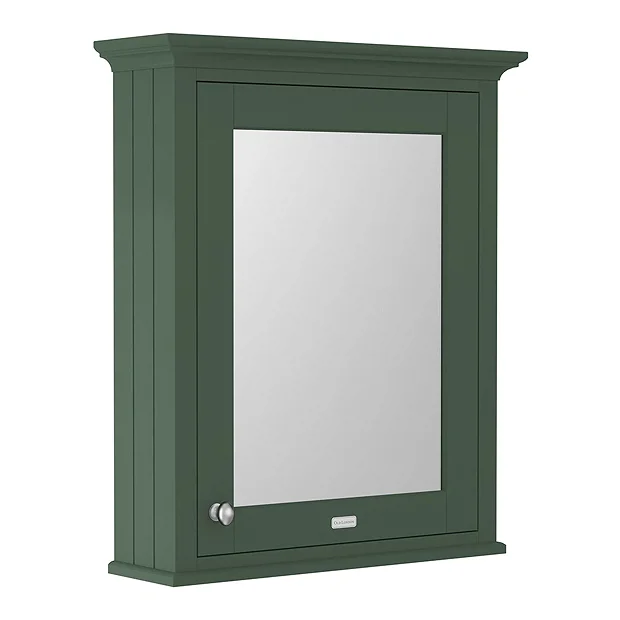 Old London 600mm Mirror Cabinet - Hunter Green 4 Old London 600mm Mirror Cabinet - Hunter Green - Image 2