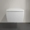 Villeroy & Boch Villeroy And Boch Memento 2.0 DirectFlush Rimless Wall Hung Toilet + Soft Close Seat -Ideal Standard Store m2drwhwc d2