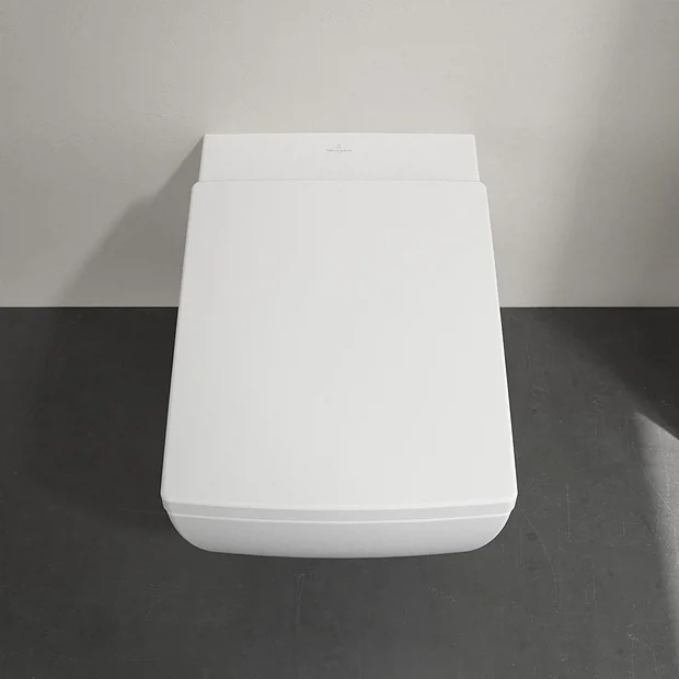 Villeroy & Boch Villeroy And Boch Memento 2.0 DirectFlush Rimless Wall Hung Toilet + Soft Close Seat 6 Villeroy & Boch Villeroy And Boch Memento 2.0 DirectFlush Rimless Wall Hung Toilet + Soft Close Seat - Image 4