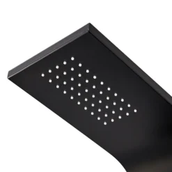 Milan Shower Tower Panel - Matt Black (Thermostatic) 11 Milan Shower Tower Panel - Matt Black (Thermostatic) -Ideal Standard Store mb3bsp d2
