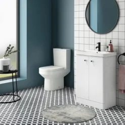 Metro Close Coupled Modern Toilet + Soft Close Seat -Ideal Standard Store metcc detail2