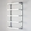 Milan 5 Tier Towel Rack - Chrome