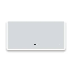 Toreno 1200 X 600mm Bluetooth LED Illuminated Mirror Inc. Anti-Fog, Shaver Socket & Touch Sensor -Ideal Standard Store mir024 d1