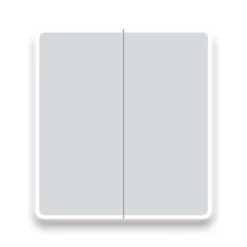 Toreno 700 X 650mm LED Illuminated 2-Door Mirror Cabinet With Motion Sensor, Shaving Socket & Anti-Fog -Ideal Standard Store mir401 d1