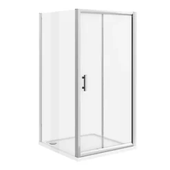 Toreno 8mm Rectangular Sliding Door Shower Enclosure - Easy Fit