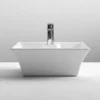 Nuie Rectangular 495 X 410mm Ceramic Flared Counter Top Basin 1 Nuie Rectangular 495 X 410mm Ceramic Flared Counter Top Basin -Ideal Standard Store nbv124 nl