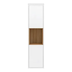 Haywood 1400mm Gloss White / Natural Oak Wall Hung Tall Unit 10 Haywood 1400mm Gloss White / Natural Oak Wall Hung Tall Unit -Ideal Standard Store nfc961 d2