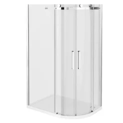 Nova Frameless 1200 X 800mm Offset Quadrant Enclosure 9 Nova Frameless 1200 X 800mm Offset Quadrant Enclosure -Ideal Standard Store novaframeless800x1200mmoffsetquadrantenclosurenewd1