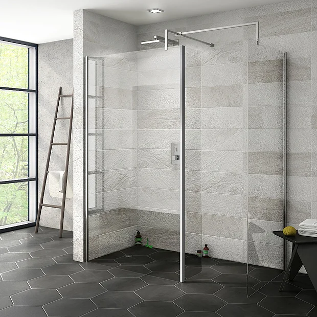Nova Wet Room Screen - Various Sizes (1850mm High) 6 Nova Wet Room Screen - Various Sizes (1850mm High) - Image 4