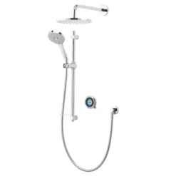 Aqualisa Optic Q Smart Shower Concealed With Adjustable And Wall Fixed Head -Ideal Standard Store opqabvdvfw20 d1