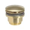 Crosswater MPRO Universal Basin Click Clack Waste - Brushed Brass Unlacquered 2 Crosswater MPRO Universal Basin Click Clack Waste - Brushed Brass Unlacquered -Ideal Standard Store pri0260ub lrg1