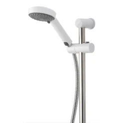 Aqualisa - Quartz Electric Shower - White/Chrome -Ideal Standard Store qze8521 d1