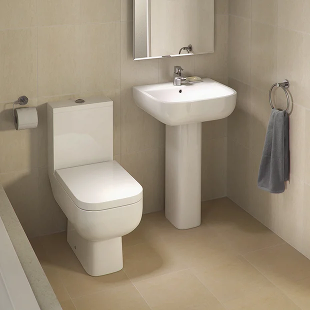 RAK Series 600 Close Coupled Modern Toilet With Soft Close Seat 3 RAK Series 600 Close Coupled Modern Toilet With Soft Close Seat