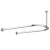 Chatsworth Traditional 1200 X 700mm Chrome U Shaped Shower Curtain Rail -Ideal Standard Store rg006 d1