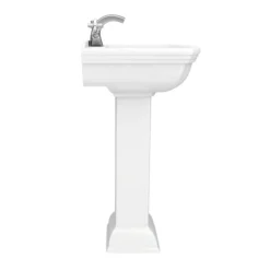 Rydal Traditional Basin + Pedestal (1 Tap Hole) -Ideal Standard Store rydbp d3