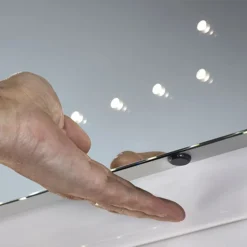 Sensio Sienna 390 X 500mm LED Mirror With Demister Pad & Shaving Socket -Ideal Standard Store se30516c0 d1