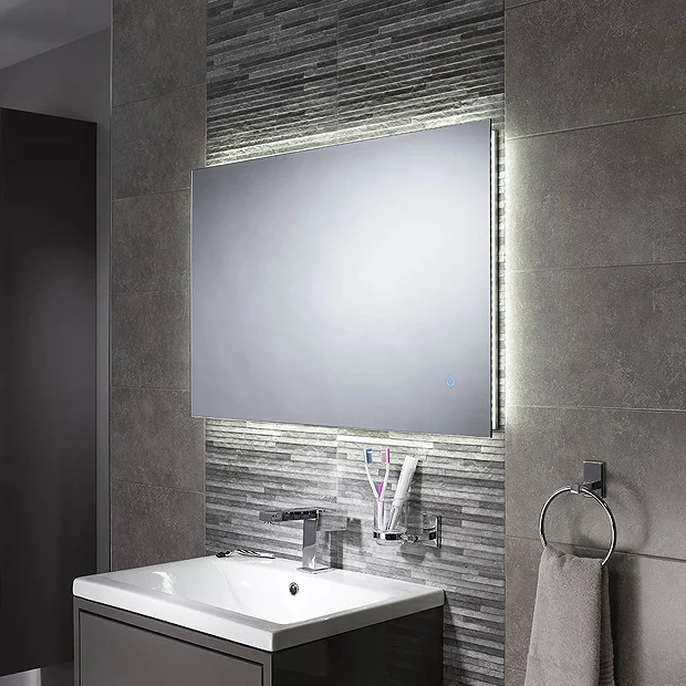 Sensio Eden 600 X 900mm Backlit LED Mirror With Demister Pad 3 Sensio Eden 600 X 900mm Backlit LED Mirror With Demister Pad
