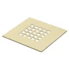 Brushed Brass Shower Grate Cover For Imperia Shower Trays -Ideal Standard Store sg bbr d1