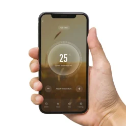 TCP Smart 500W Black 800 X 500mm Wi-Fi Energy Saving Electric Only Towel Radiator -Ideal Standard Store smatowrad80500w d4