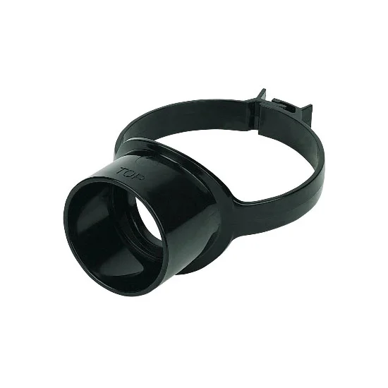 FloPlast 110mm Black Strap Boss 3 FloPlast 110mm Black Strap Boss